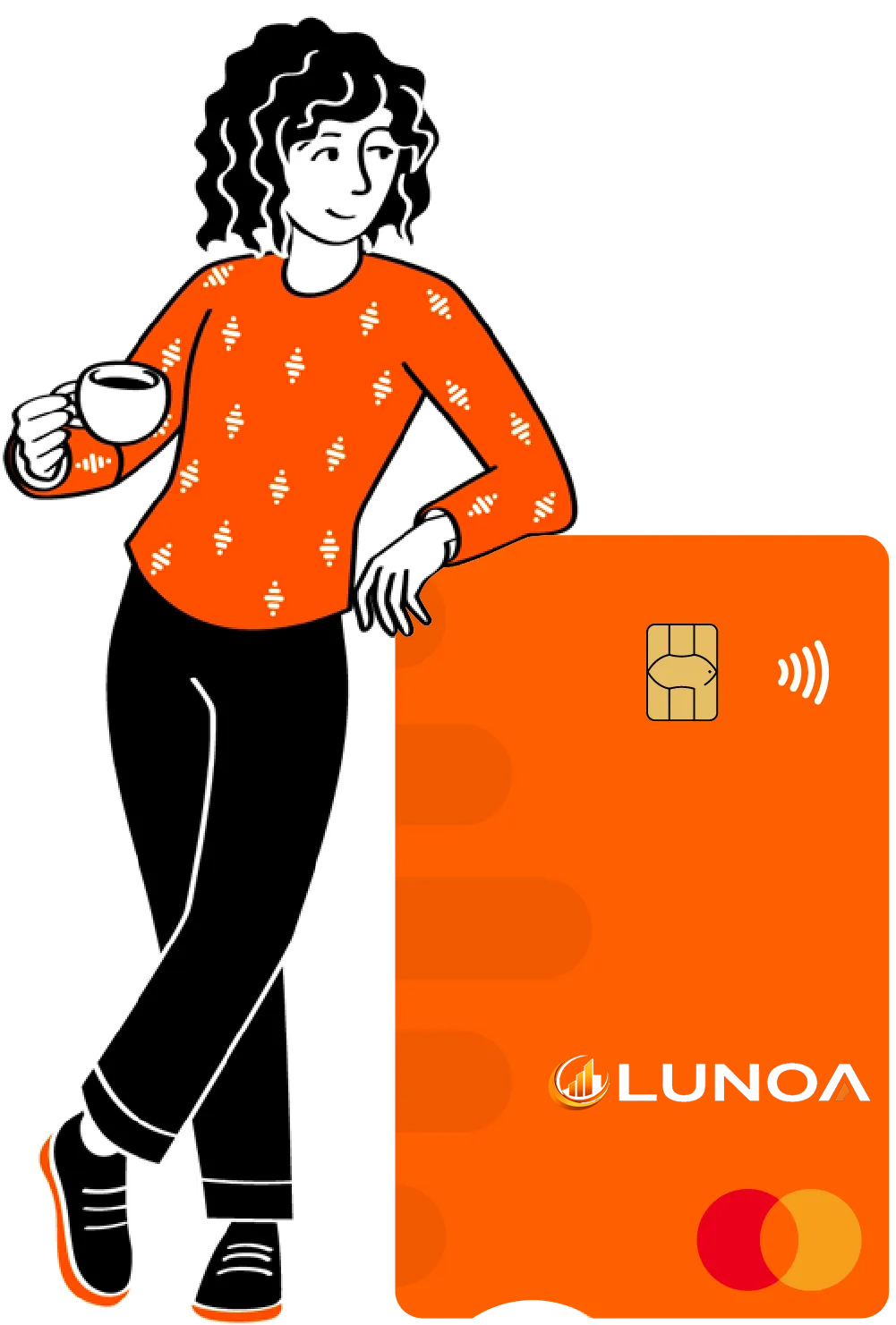 Lunoa card and account